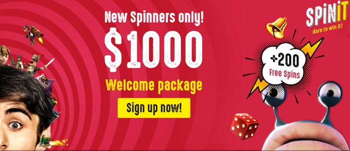 Spinit Casino Bonus Free spins