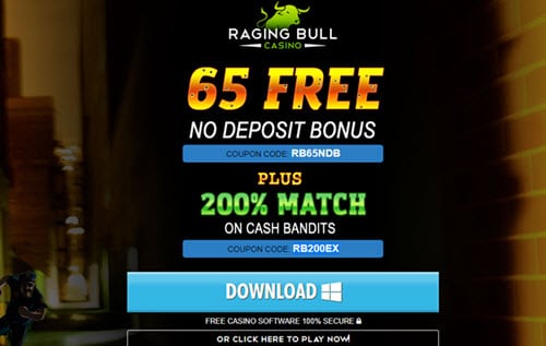 raging bull free spins