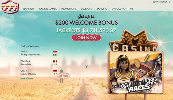 777.com Casino Online