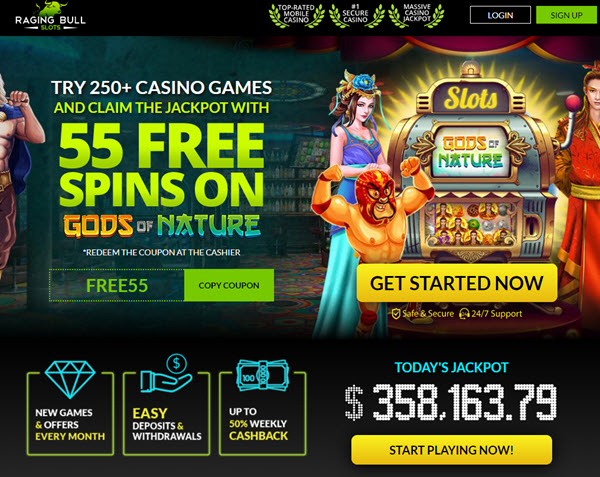 Raging Bull Casino No Deposit Bonus Codes 2021 - wide 5