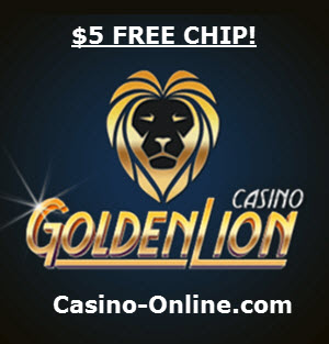 Golden Lion Casino no deposit bonus codes