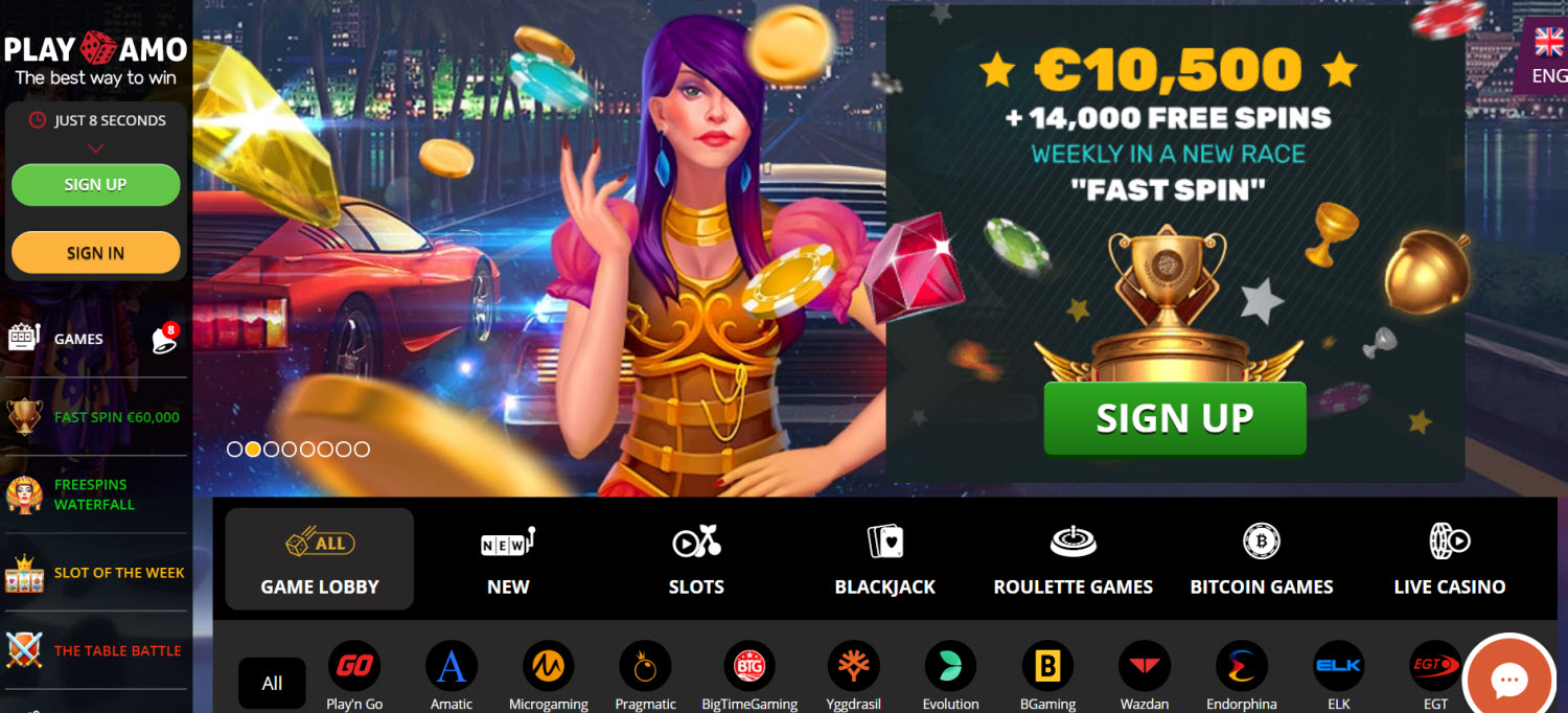 PlayAmo - Bitcoin Casino Review   Casino reviews, Casino games, Casino