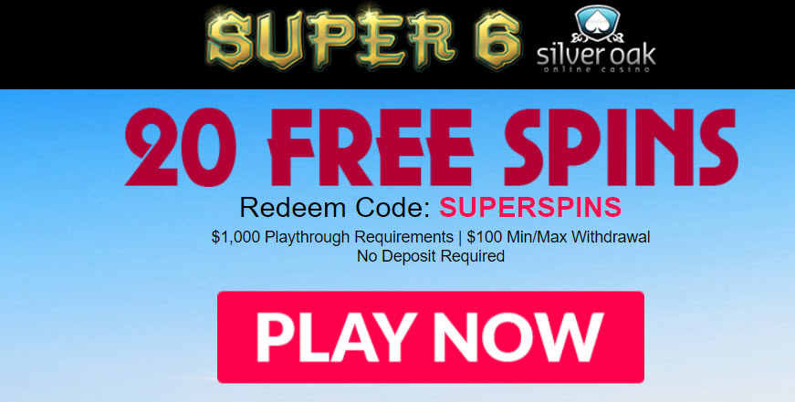 silver oak casino no deposit codes