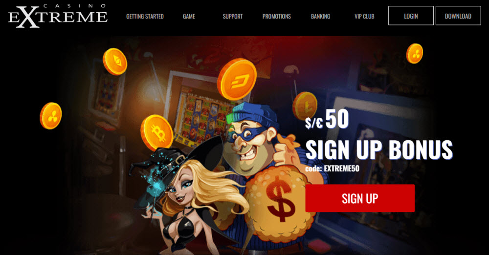 Extreme Casino No Deposit