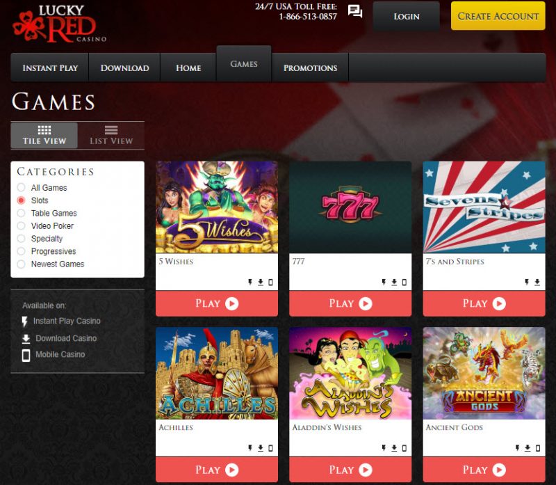 Lucky Red Casino No Deposit Bonus Codes 100 Free Spins 2024
