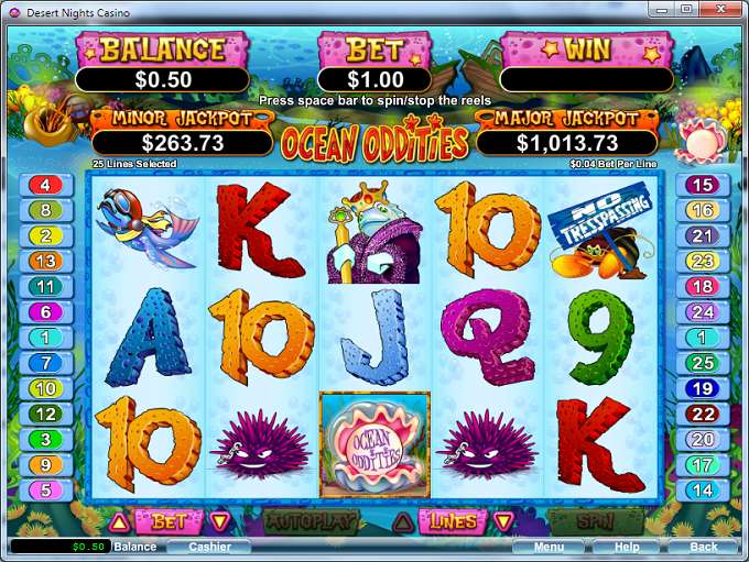 Ocean Oddities Slot