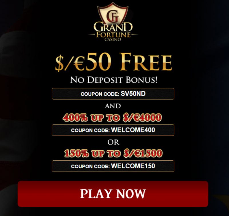 Grand Fortune Casino No Deposit Bonus Codes 50 Free Grand Fortune Casino No Deposit Bonus Codes 50 Free