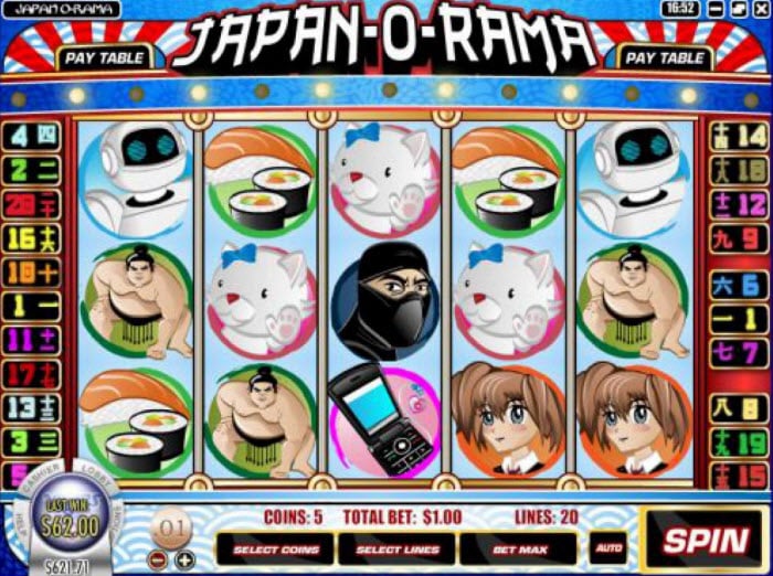 Japan O Rama Slot Game