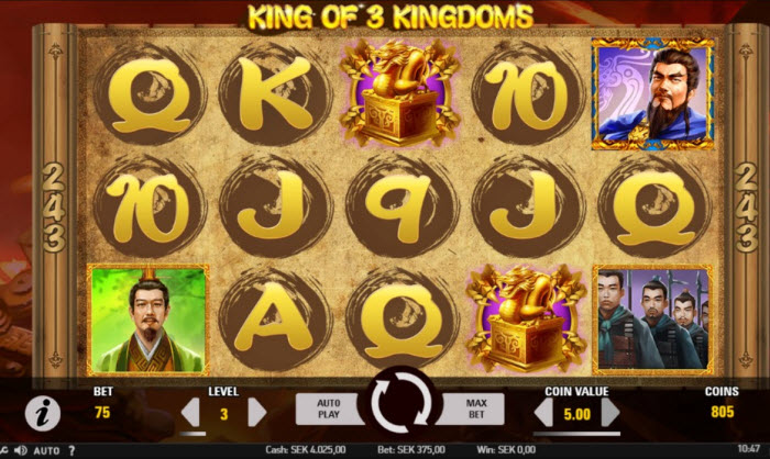 King of 3 Kingdoms Slot