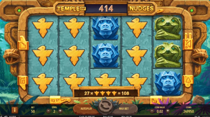 Temple of Nudges Slot