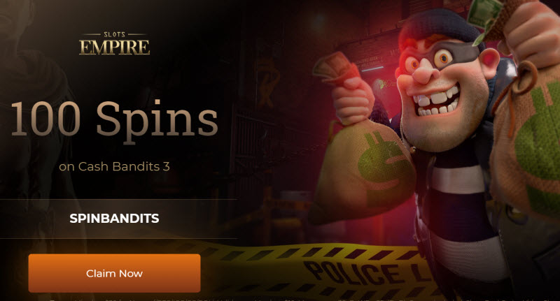 bonus code for cash bandit   free spins