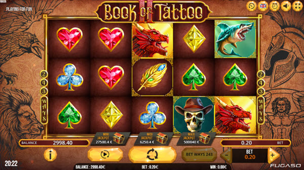 Book of Tattoo 2 Slot