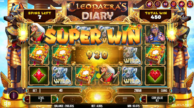 Cleopatra's Diary slot