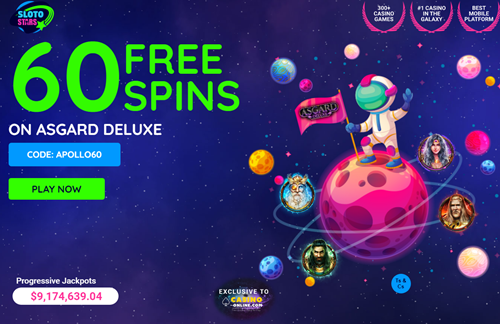 SlotoStars Sloto Stars Casino No Deposit Bonus Codes 60 Free Spins SlotoStars Sloto Stars Casino No Deposit Bonus Codes 60 Free Spins