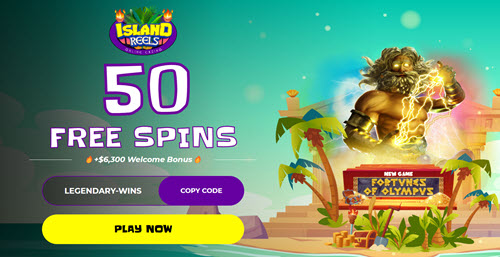 Island Reels No Deposit Bonus