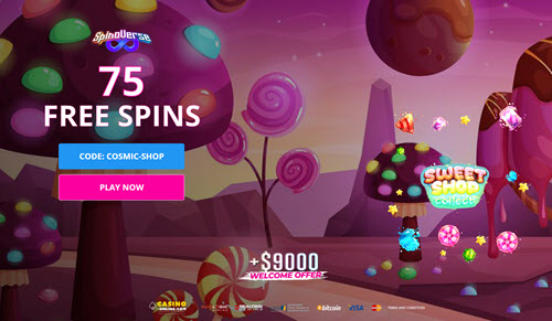 Spinoverse Casino - 75 Free Spins 