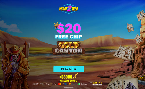 Vegas 2 Web Casino No Deposit Bonus